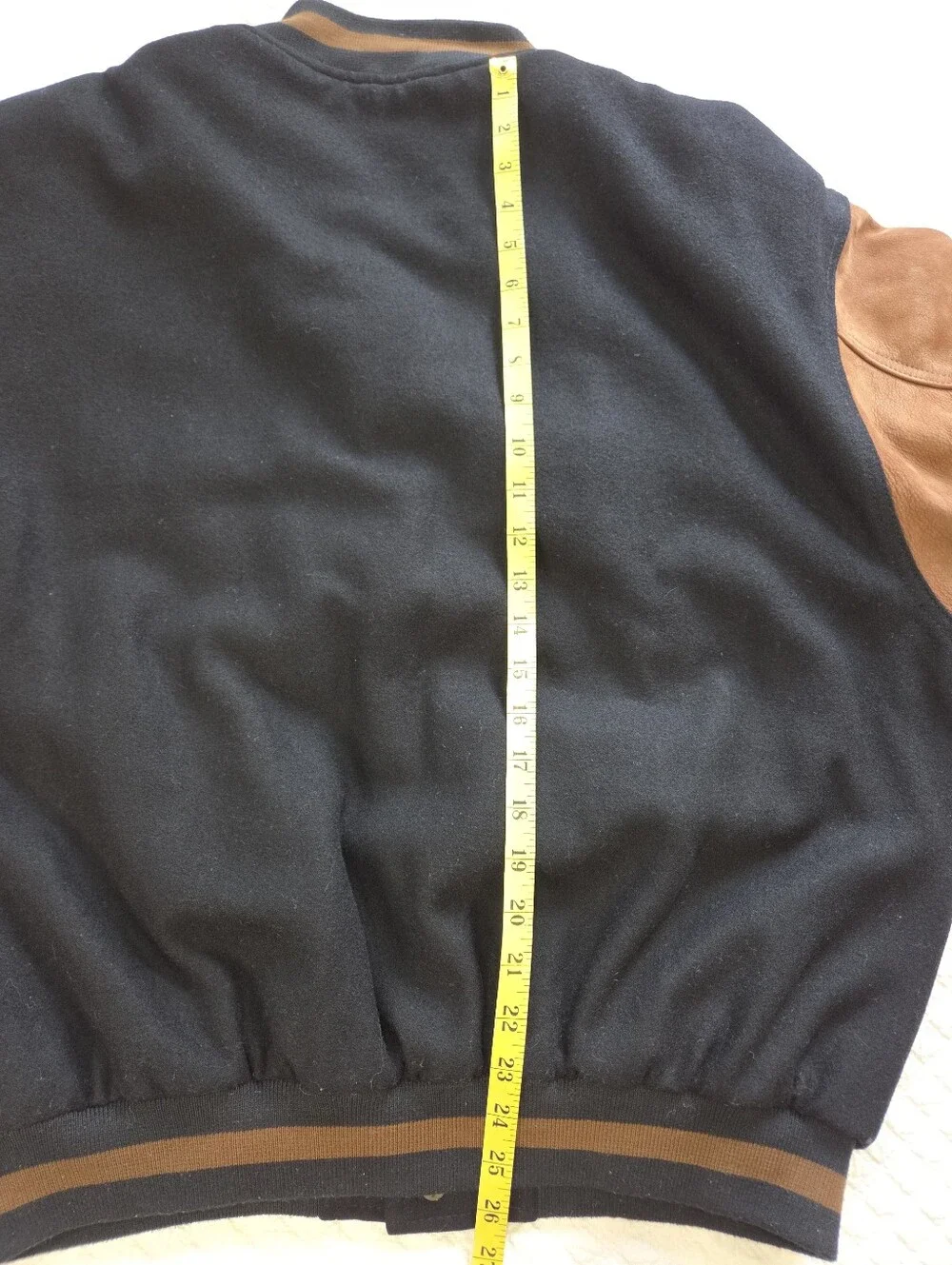 Swingster Penzoil Bomber Jacket Size Men's Large Black & Brown Suede Racing F1
